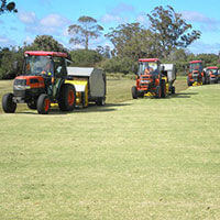 Scarifying and Sweeping